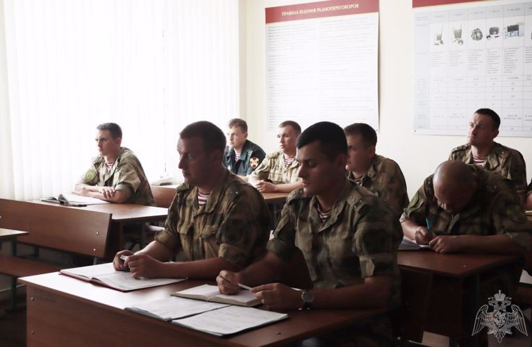 Приезд полковника юстиции Галибердова Мухамеда Муаедовича в Санкт-Петербургский военный ордена Жукова институт войск национальной гвардии