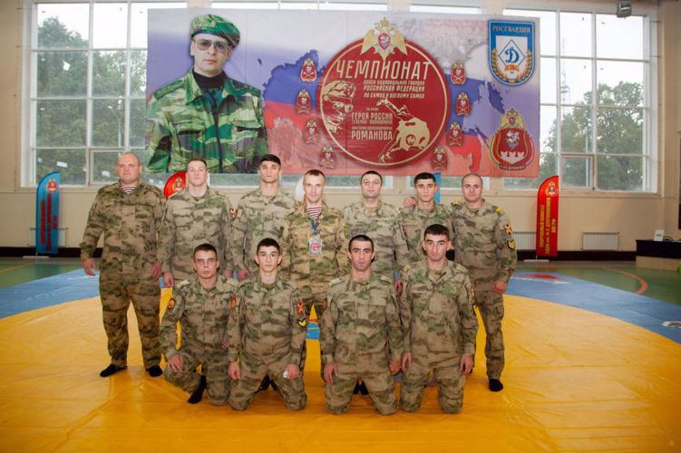 22-24 сентября 2021 года в городе Москва проводился  Чемпионат войск национальной гвардии  Российской Федерации по самбо на кубок Героя России генерал-полковника А.А.Романова.
