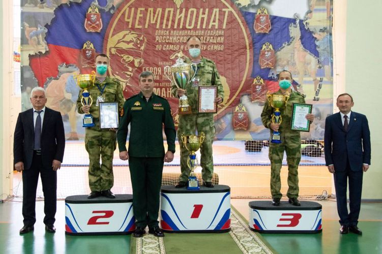 22-24 сентября 2021 года в городе Москва проводился  Чемпионат войск национальной гвардии  Российской Федерации по самбо на кубок Героя России генерал-полковника А.А.Романова.