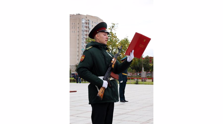 Военная присяга 1 курса