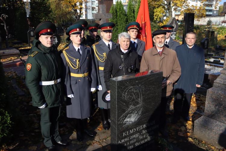 Отдание воинских почестей  ветерану войск НКВД СССР