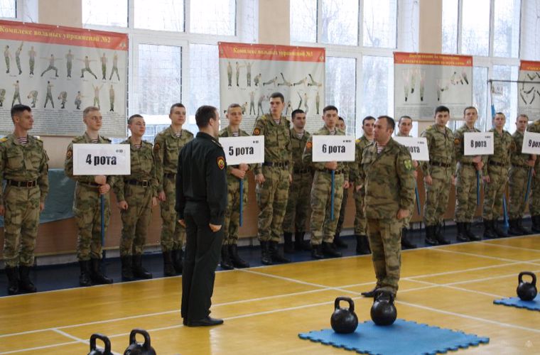  Чемпионат военного института по гиревому спорту