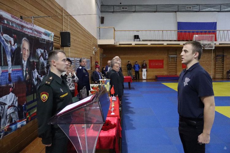 II Чемпионат военного ордена Жукова института войск национальной гвардии Российской Федерации по рукопашному бою памяти героя Советского Союза М.В. Ашика.