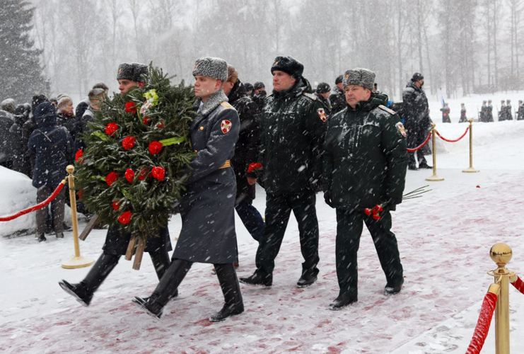 78 - я годовщина со дня полного освобождения города Ленинграда  от фашисткой блокады. 