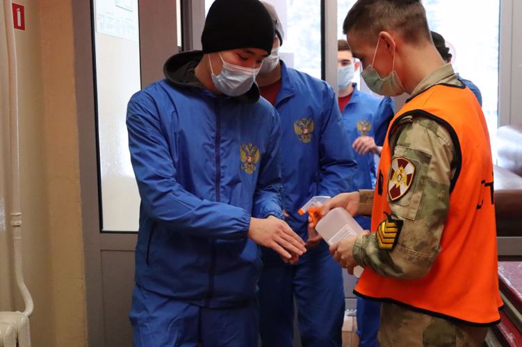 Чемпионат военного института по волейболу