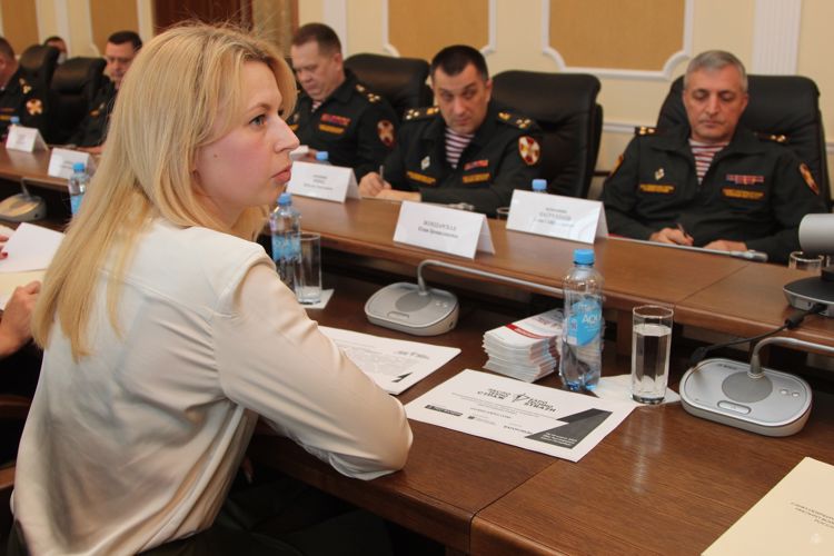Проведено открытое заседание Ученого совета военного института под руководством генерал-полковника Стригунова Виктора Николаевича
