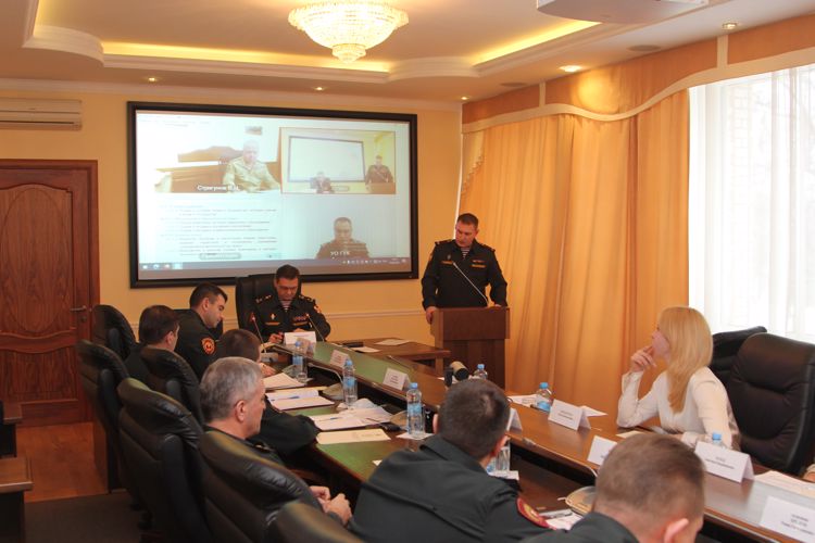 Проведено открытое заседание Ученого совета военного института под руководством генерал-полковника Стригунова Виктора Николаевича