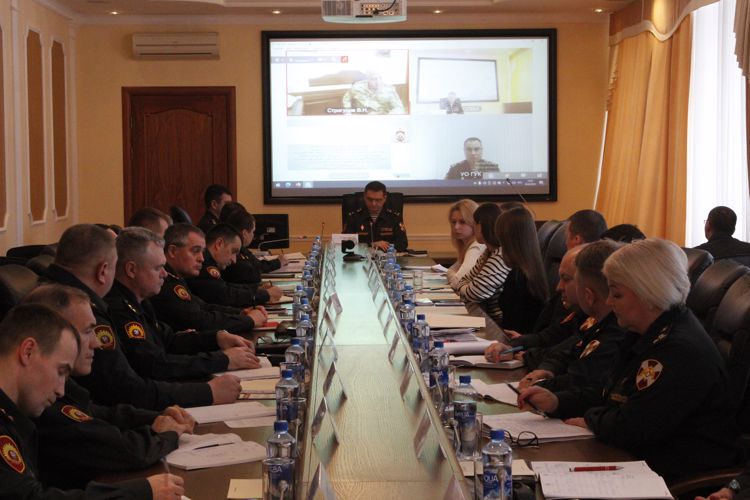 Проведено открытое заседание Ученого совета военного института под руководством генерал-полковника Стригунова Виктора Николаевича