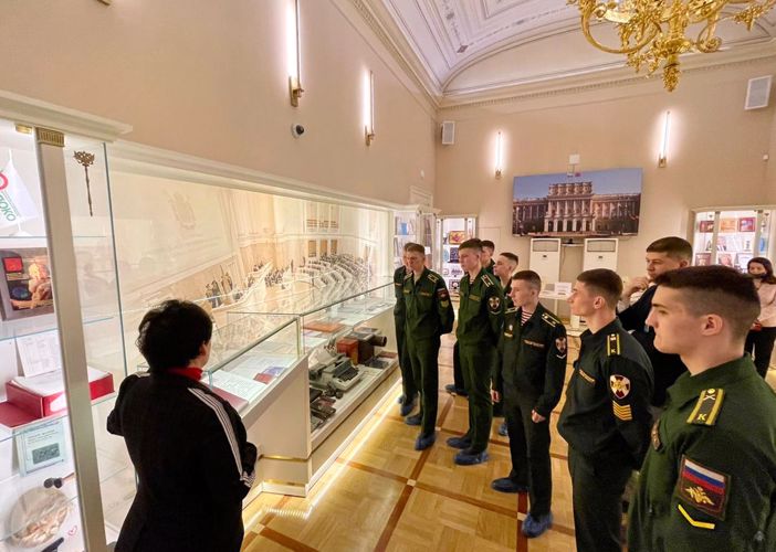 Посещение Законодательного собрания Санкт-Петербурга.
