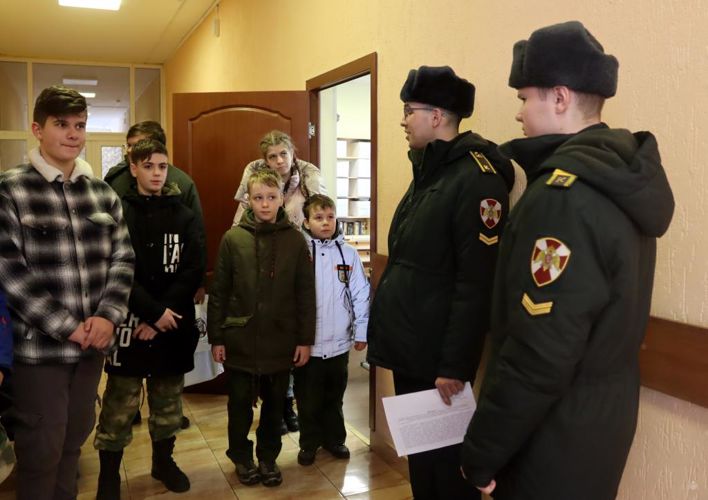 Гвардейская смена в военном институте
