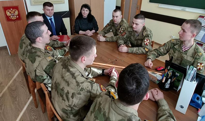 30 марта 2022 года состоялась научная встреча с  представителем Главного управления Росгвардии по г. Санкт- Петербургу и Ленинградской области