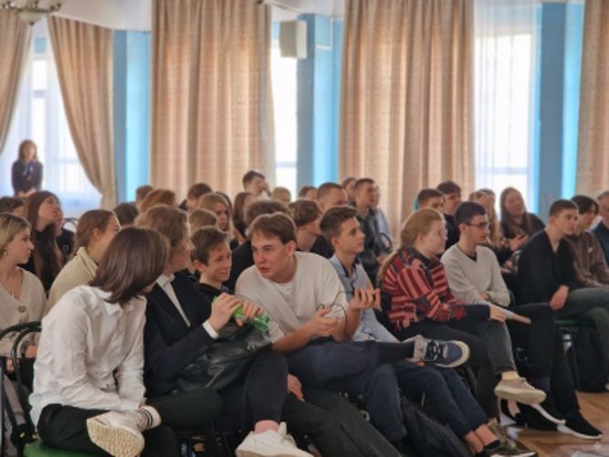 12 апреля 2022 года преподаватели кафедры уголовного процесса и криминалистики провели лекцию в формате открытого урока для учащихся школы экономики и права