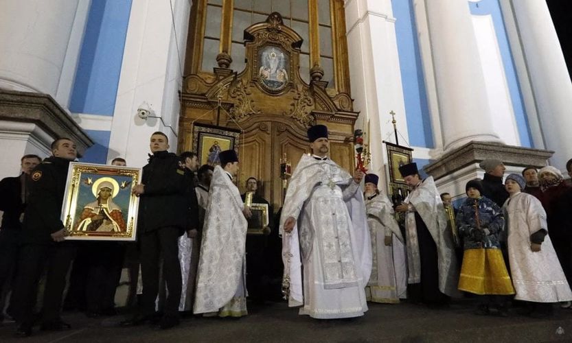 Пасха Христова в Смольном соборе