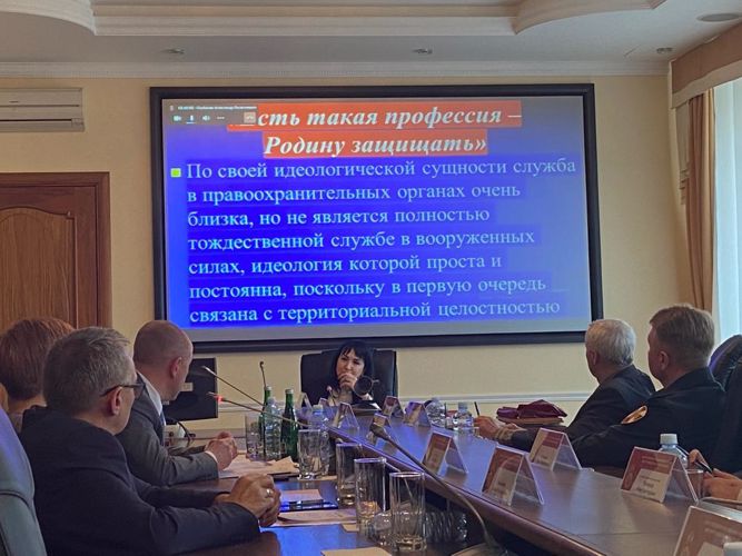 Межрегиональный круглый стол: «Перспективы развития войск национальной гвардии на современном этапе»