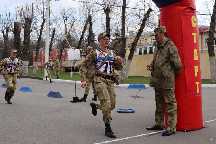 Cмотр физической подготовки и спортивно-массовой работы военных образовательных организаций высшего образования войск национальной гвардии Российской Федерации
