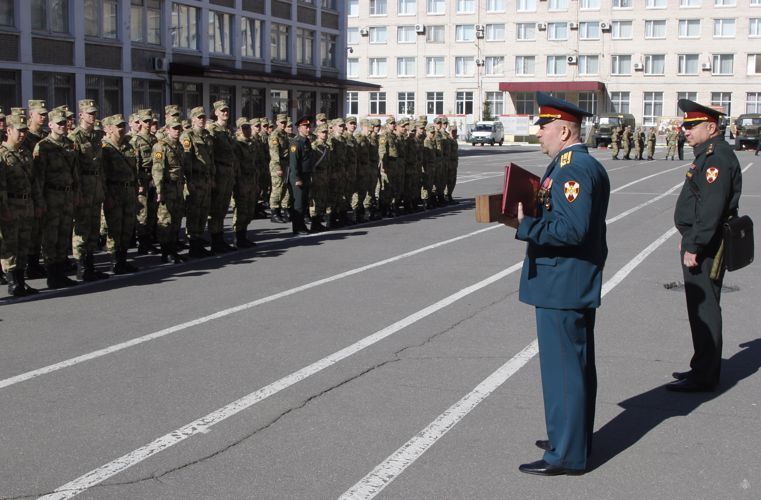 Чествование  заместителя начальника военного института по  работе с личным составом полковника Эдуарда Валерьевича Рябцева