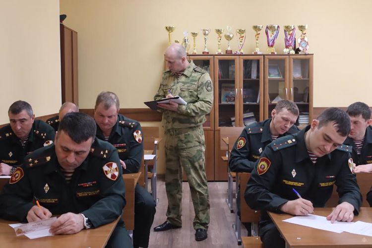 Cмотр физической подготовки и спортивно-массовой работы военных образовательных организаций высшего образования войск национальной гвардии Российской Федерации