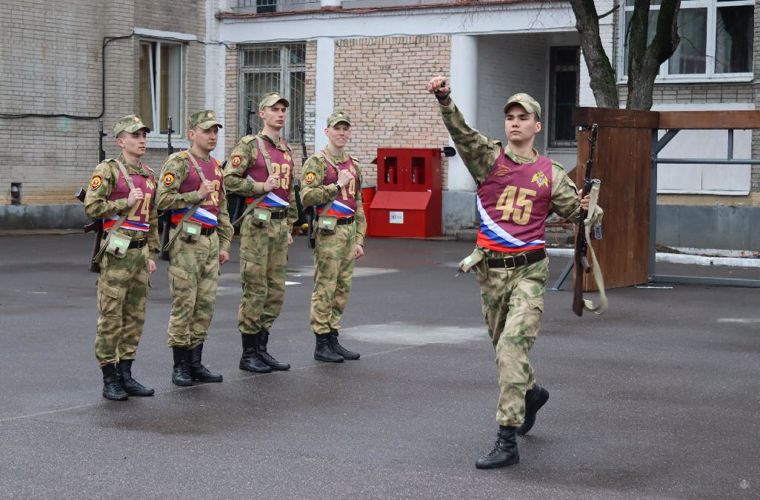 Cмотр физической подготовки и спортивно-массовой работы военных образовательных организаций высшего образования войск национальной гвардии Российской Федерации