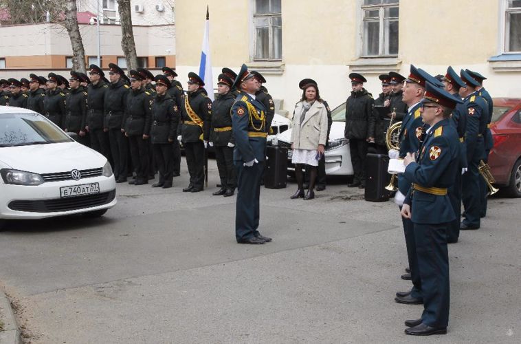 «Парад идет к ветерану»
