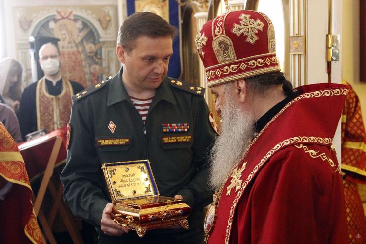 Торжество в Храме св. Димитрия Донского