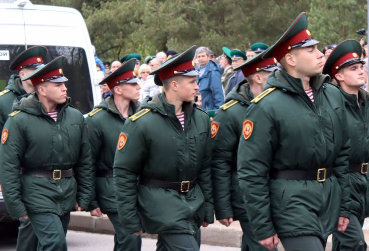 День пограничника в сквере «Генерала Андреева»