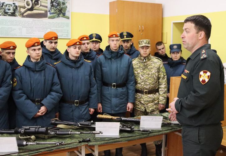 Экскурсия курсантов Санкт-Петербургского университета ГПС МЧС России