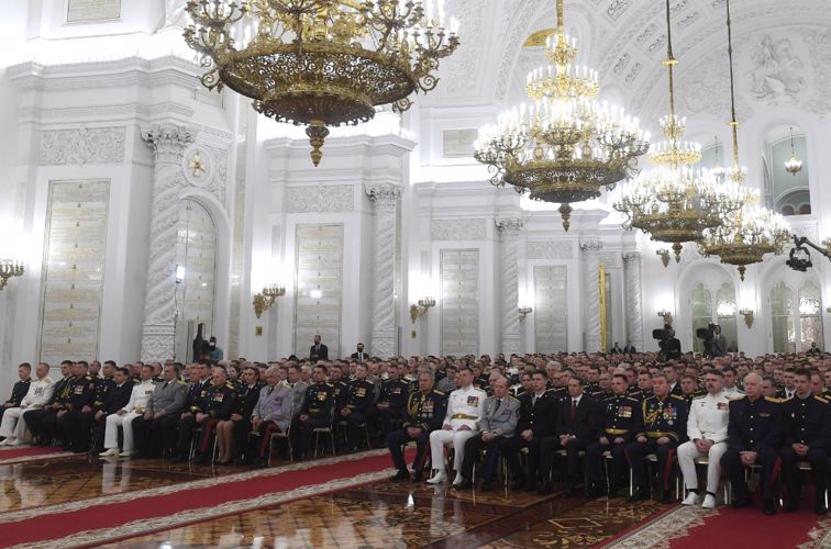 На приеме у Президента Российской Федерации