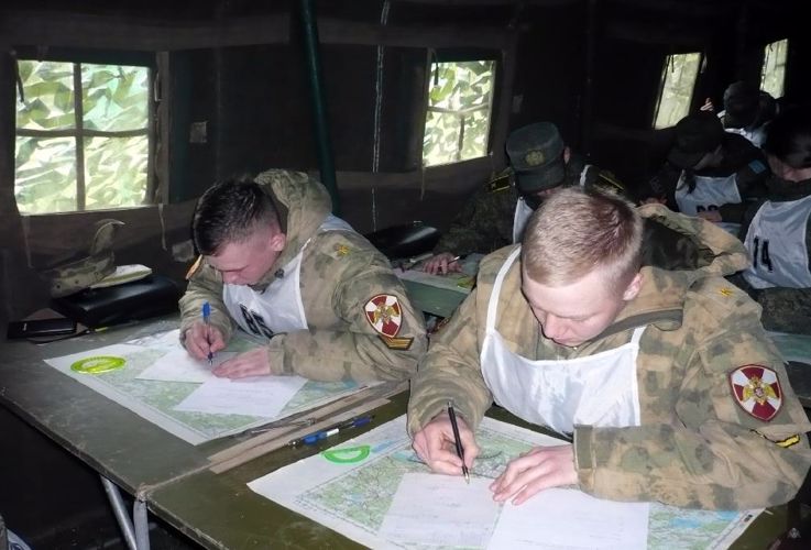 Межвузовская олимпиада по дисциплине «Военная топография»
