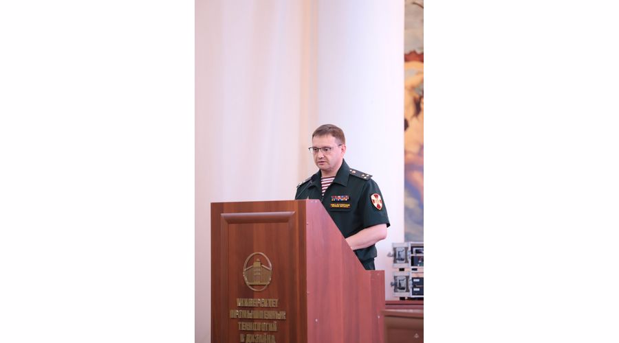 Участие командования военного института в заседании Совета ректоров вузов Санкт-Петербурга и Ленинградской области