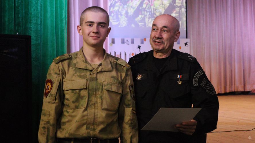 Встреча с Героем!
