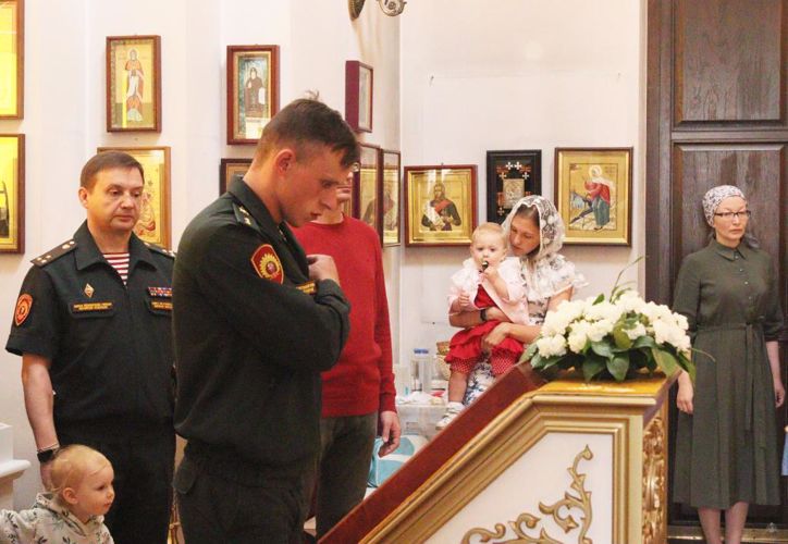 Богослужение в память о небесном покровителе Росгвардии - святом равноапостольном князе Владимире.