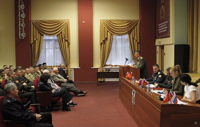 В СПВИ войск национальной гвардии Российской Федерации проведена межведомственная диспут-конференция, приуроченная к 77-ой годовщине окончания II Мировой войны, с участием депутата Государственной Думы Федерального Собрания Российской Федерации VIII созыва Бутиной Марии Валерьевны