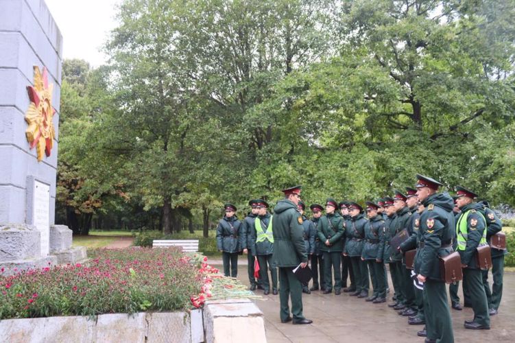 Военно-патриотический марш по местам боевой славы