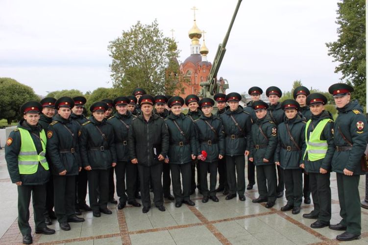 Военно-патриотический марш по местам боевой славы