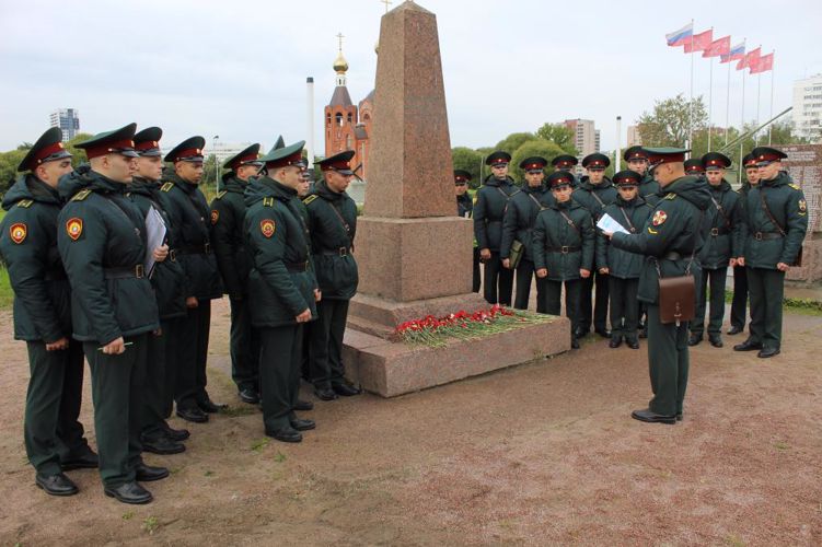 Военно-патриотический марш по местам боевой славы