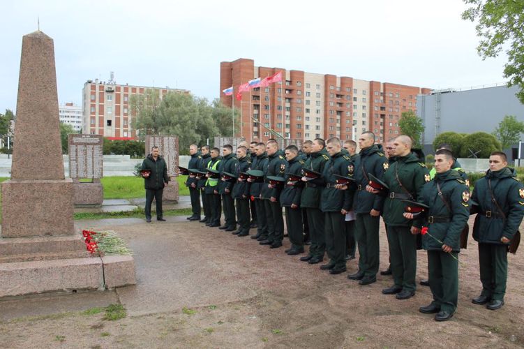 Военно-патриотический марш по местам боевой славы