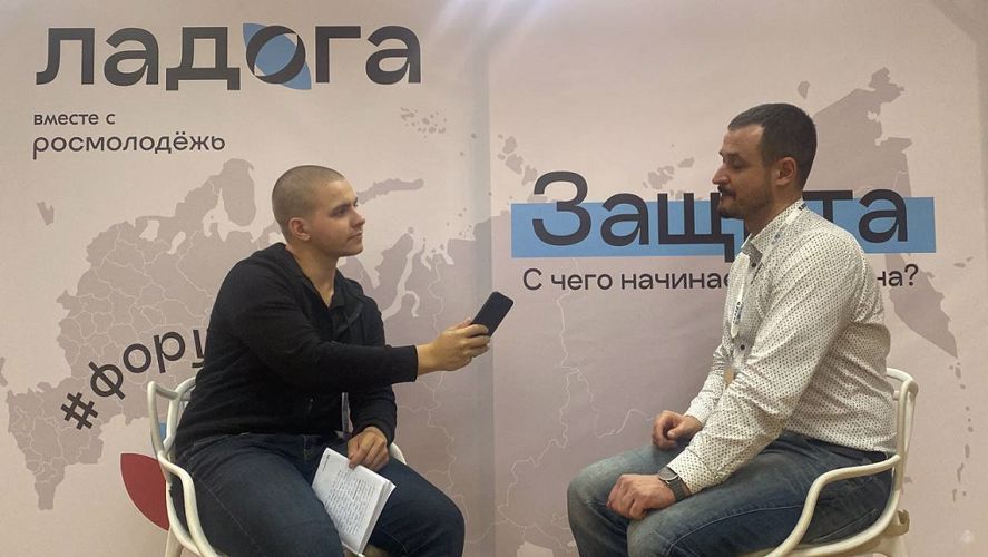 Курсанты Санкт-Петербургского военного ордена Жукова института войск национальной гвардии принимают участие в молодежном образовательном форуме «ЛАДОГА» (день второй)