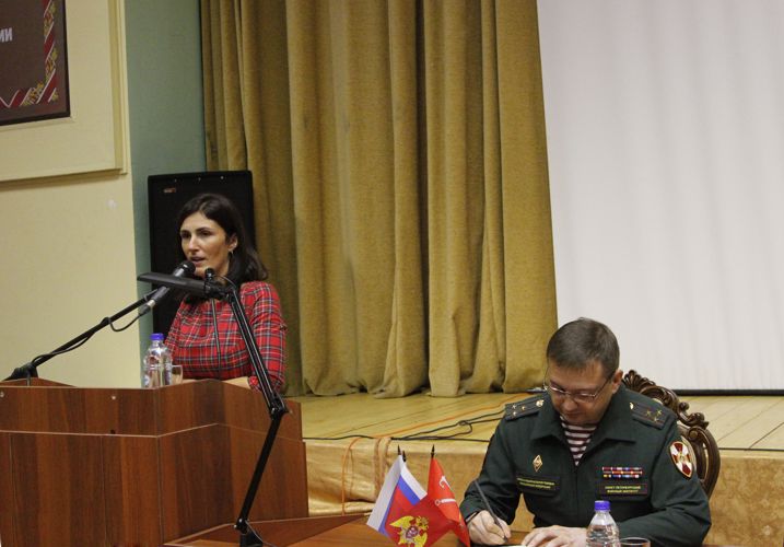 День знаний в Санкт-Петербургском военном ордена Жукова институте войск национальной гвардии