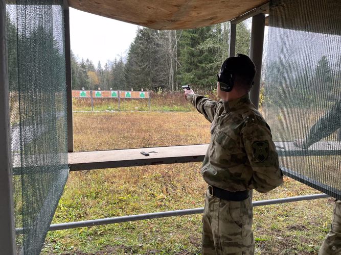 Чемпионат военного института по стрельбе из боевого ручного стрелкового оружия