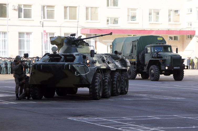 78-я годовщина со Дня образования Санкт-Петербургского военного ордена Жукова института войск национальной гвардии