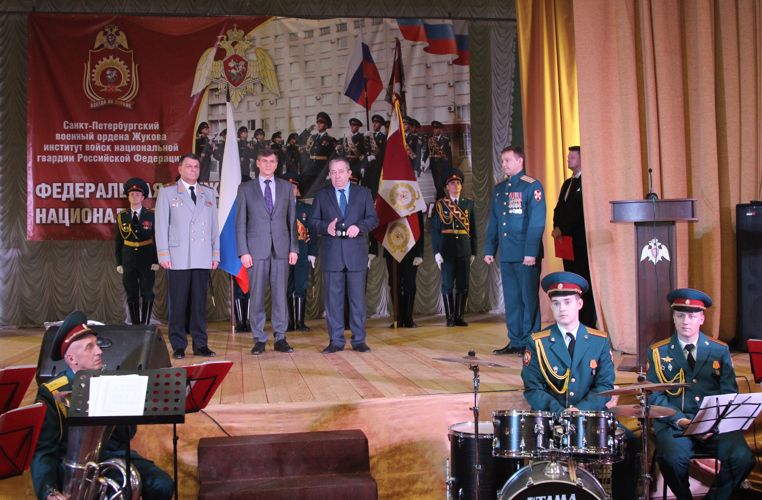 78-я годовщина со Дня образования Санкт-Петербургского военного ордена Жукова института войск национальной гвардии