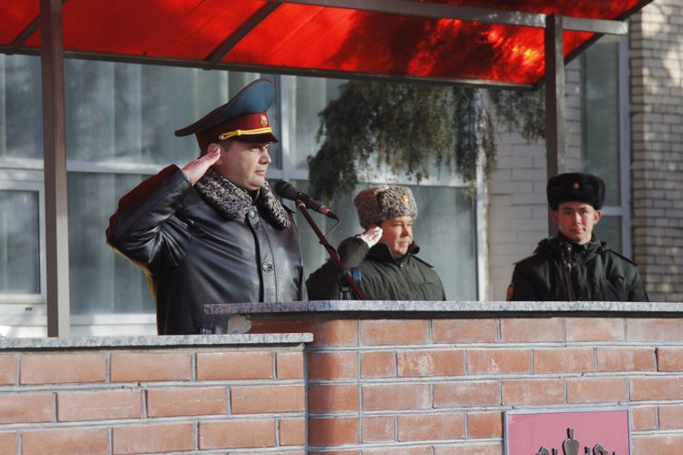 78-я годовщина со Дня образования Санкт-Петербургского военного ордена Жукова института войск национальной гвардии