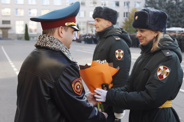 78-я годовщина со Дня образования Санкт-Петербургского военного ордена Жукова института войск национальной гвардии