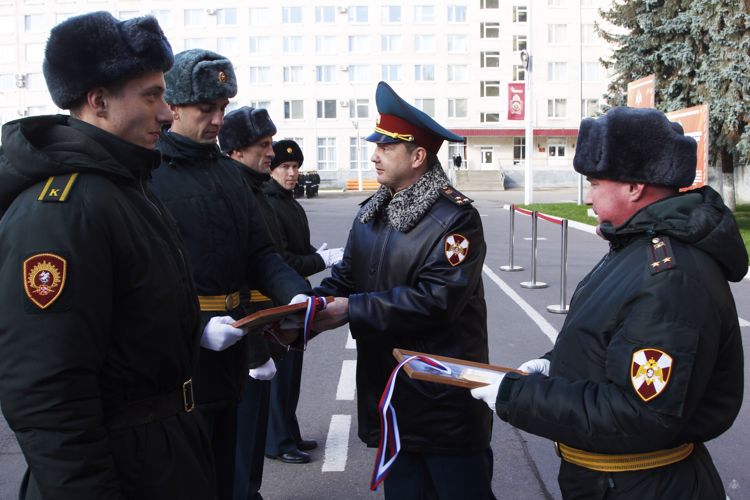 78-я годовщина со Дня образования Санкт-Петербургского военного ордена Жукова института войск национальной гвардии