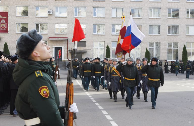 78-я годовщина со Дня образования Санкт-Петербургского военного ордена Жукова института войск национальной гвардии