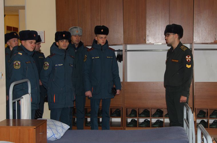 Экскурсия офицеров Санкт-Петербургского университета ГПС МЧС России