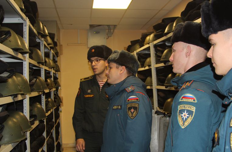 Экскурсия офицеров Санкт-Петербургского университета ГПС МЧС России