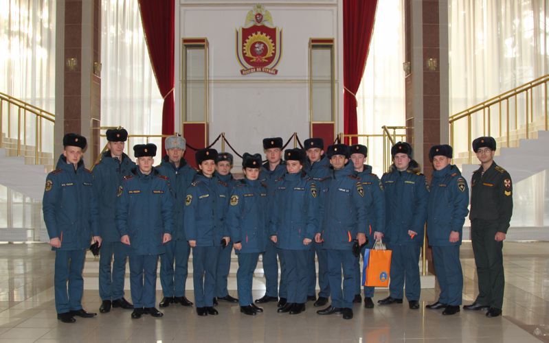 Экскурсия офицеров Санкт-Петербургского университета ГПС МЧС России