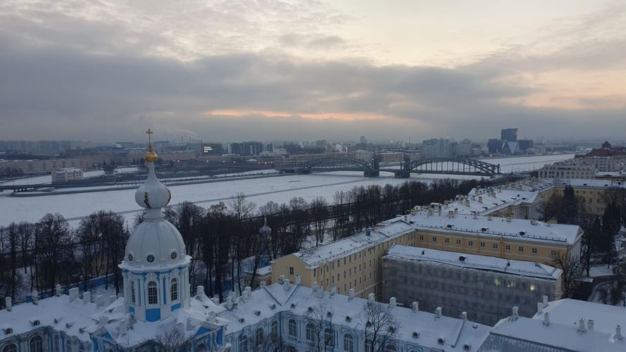 Традиционный студенческий молебен