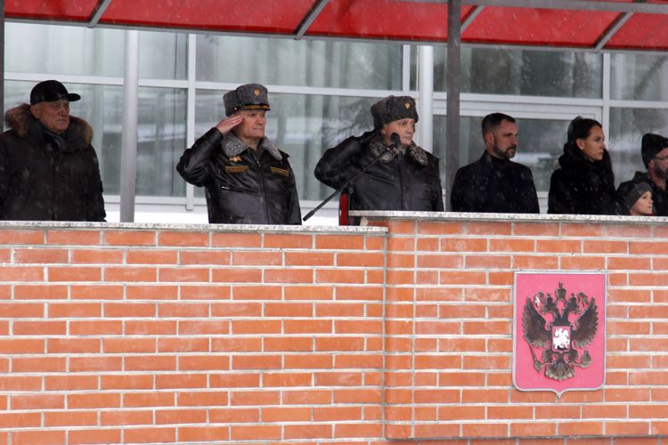Визит в Санкт-Петербургский военный ордена Жукова институт  заместителя директора Росгвардии  генерал-полковника Алексея Степановича Беззубикова 